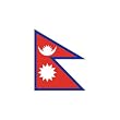 Nepal Flag 4ft x 6ft Nylon