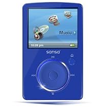 SanDisk Sansa Fuze 4 GB Video MP3 Player (Blue)