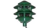 Greenfield PL3TG Weatherproof Electrical, 3 Tier Path Light, Green