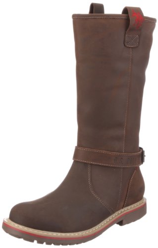 U.S.Polo Alexus Leather 57.4226W1.UST#, Damen Stiefel, Braun (Dark Brown 29), EU 39
