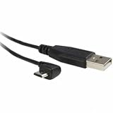 Startech.com 3FT Right Angle Micro USB Cable Is A Fully Rated USB Cable with The