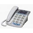 GE 29369GE1 Big Button Corded Desktop Phone with Call Waiting Caller ID and Speakerphone