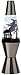 Lava Lite 1612-6 Mystical Glitter Rotating Design with Outer Skin 10-Inch Halloween Lamp, Black Nickel