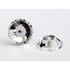 Strasssteine zum Aufn�hen | Loch Rosen von Swarovski 4mm (Crystal), 96 St�ck