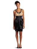 My Michelle Juniors Embelished Neck Dress