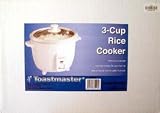 Toastmaster 3-Cup Rice Cooker TRC3