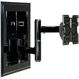 In Wall Mount for 32IN To In Flat Panel Screens Goss Black