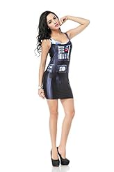 Sexy Tank Polyester/Spandex Tunic/Mini Dress  with a Brush/Sweep Train 