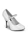 White Mary Jane High Heel Pump - 7