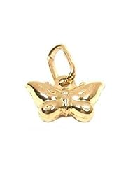 Butterfly Pendant Charm 14K Gold Necklace Chain Jewelry