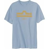 Libra - Symbol Zodiacs Mens T-Shirt (Silver Gray, Sizes X-Small - XXX-Large)
