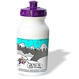 Londons Times Funny Music Cartoons - Delusional Mountain Climber - Water Bottles