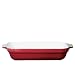 Emile Henry Lasagna Dish, 5.4 quart, Cerise (Red)
