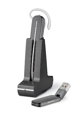 PLT Savi W440 schnurloses DECT-Headset für Nutzung mit PC-Softphone USB-DECT-Adapter für einfaches Plug & Play drei Tragevarianten PLT Savi W440 schnurloses DECT-Headset für Nutzung mit PC-Softphone USB-DECT-Adapter für einfaches Plug & Play drei Tragevarianten