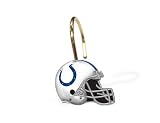 NFL Indianapolis Colts Set of 12 Shower Curtain Rings