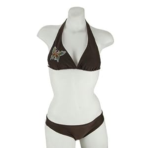 Buy Triangle Butterfly Bikini please note No returns on swimwear