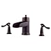 Tools & Hardware : Price Pfister RT6-YPXY Ashfield Waterfall Design - Roman Tub Trim, Tuscan Bronze
