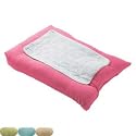 Baby countryside changing mat and cover by vertbaudet pink 44x69cm