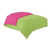 MARRIKAS REVERSIBLE Micro Fiber Down Alternative KING Comforter NEON AND PI ....