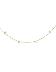 14k Yellow Gold Gold Star w/2in Ext.n Necklace