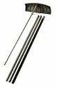 Suncast SRR2100 24-Inch Snow Shovel Roof Rake with 20-Foot 3-3/8- Inch Reach