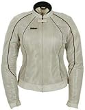 WILD ANNIE MOTORCYCLE JACKET CREAM SIZE:XLG