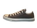 Converse Chuck Taylor All Star Lo Top Charcoal Canvas Shoes with Extra Pair of Black Laces