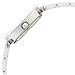 Anne Klein Women's AK/1465WTSV Diamond-Accented White Ceramic Bracelet Watch