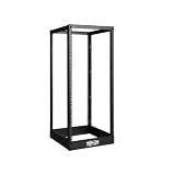 Tripp Lite SR4POST25 25U 4-Post Open Frame Rack Cabinet Square Holes 1000lb Capacity ~ Tripp Lite