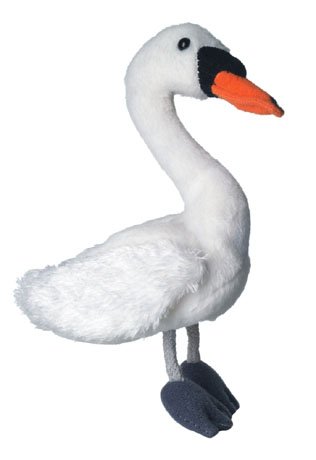 Childrens Toyshop  Toys : Swan Finger Puppet