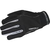 Castelli 2008/09 Nano Full Finger Winter Cycling Gloves - Black/Anthracite - K7577-010
