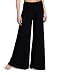 Pink Lotus Women's Lounge About Pant, Black, Medium