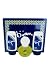 Bijan by Bijan for Men - 3 Pc Gift Set 2.5oz EDT Spray, 3.3oz After Shave Balm, 3.3oz Hair and Body 