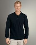 Gildan Ultra Cotton Ringspun Pique Long-Sleeve Polo Shirt. G340