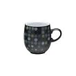 Denby Jet Dots Large Curve Mugs, Set of 4
