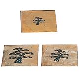 盛光 真鍮型板 祝型板(松) 3枚セット DUSK-0103-matu