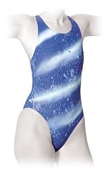 Finis Aquatuff Team Print Coral Bladeback Female Swimwear
