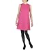 Isaac Mizrahi Pink Glow Ponte Mini Dress - S