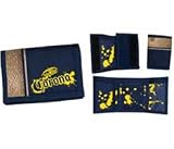 Corona Splatter Print Nylon Navy tri-fold Wallet