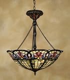 Hyacinth Tiffany-Style Pendant Chandelier