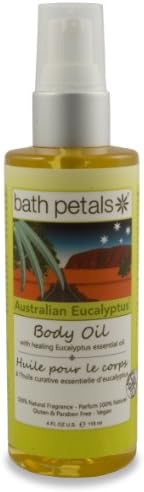 Bath Petals Body Oil, Australian Eucalyptus, 4 Fluid Ounce
