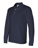 Cotton Long Sleeve Pique Sport Shirt
