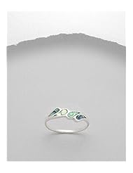Shell Ring In 92.5 Sterling Silver