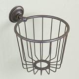 Motiv 26555/ORB Oil Rubbed Bronze London Terrace Round Basket from the London Terrace Collection 265