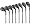 Adams Golf Idea Tech V3 Hybrid Irons, Set of 8 (4-GW, Right, Graphite/Steel, Regular Flex)