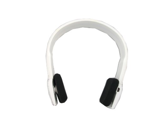 Gtt New Bluetooth Headsets Bluetooth Headphone For iPhone, iPad, Samung, HTC, Nokia White 