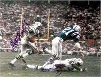 Emerson Boozer & Matt Snell Autographed/Hand Signed 11x14 Photo (New York Jets)- Super Bowl III - Ho