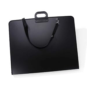 Darice-17-Inch-by-22-by-1-1-8-Inch-Black-Economy-Portfolio