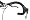 Cane Creek CrossTop brake levers, 26.0mm - black