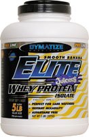 Dymatize Nutrition Elite Whey Protein Powder, Smooth Banana, 5 Pound